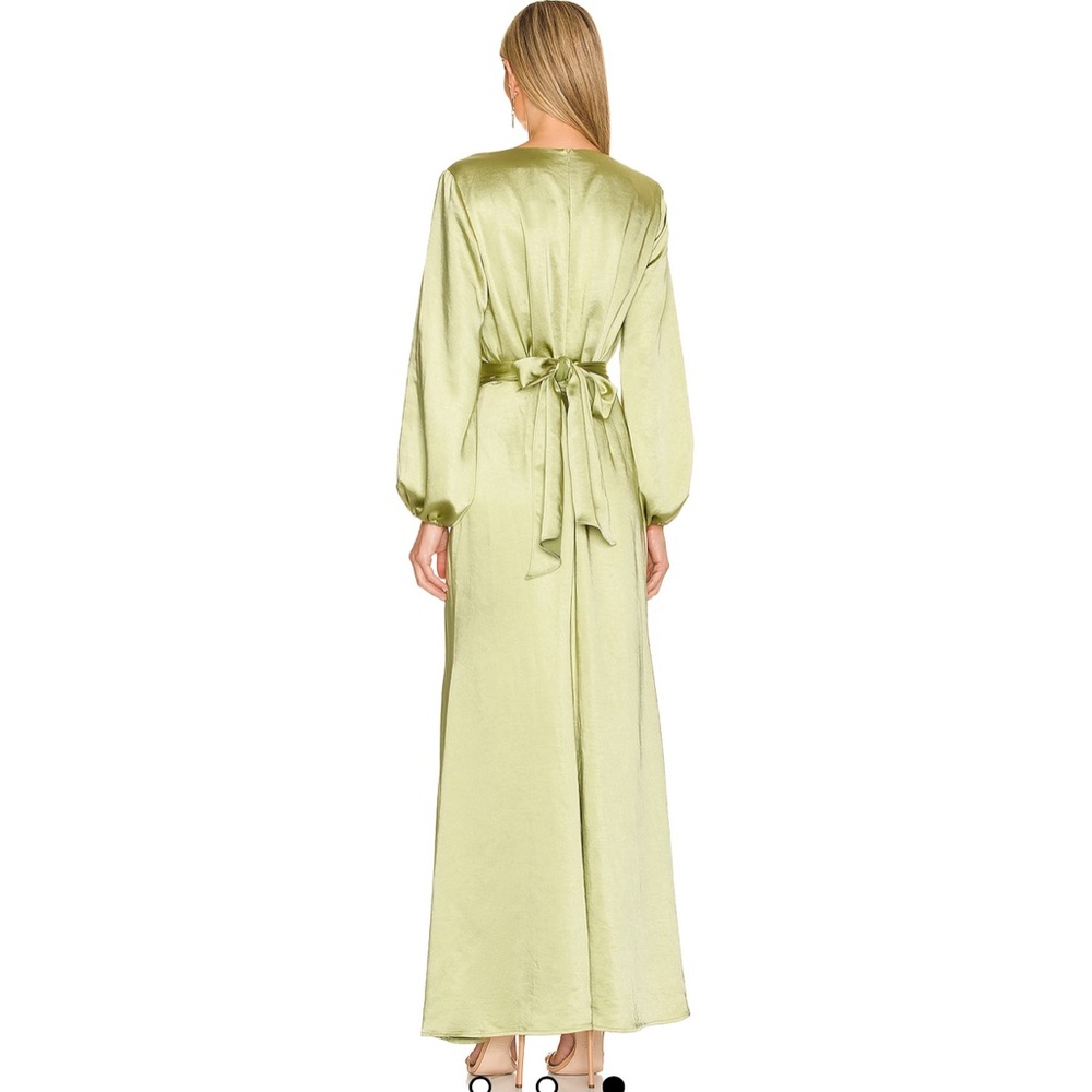 REVOLVE Elliatt Kai Maxi Dress in Avocado Green - Picture 3 of 17
